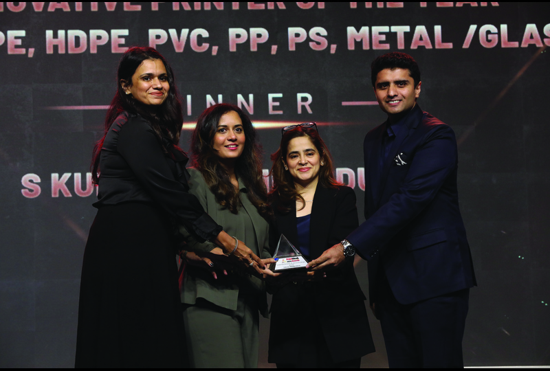 Category: Innovative Printer of the Year (PET, LDPE, HDPE, PVC, PP, PS, Metal, Glass) Winner: S Kumar